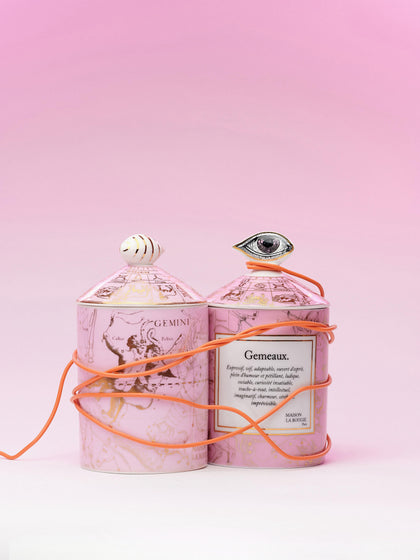 Westwing Vela Perfumada Artesanal Gemini (lavanda Ciprés Y Madera De Cedro)
