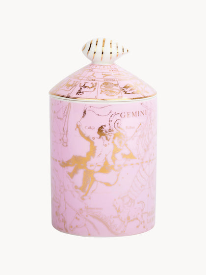 Westwing Vela Perfumada Artesanal Gemini (lavanda Ciprés Y Madera De Cedro)