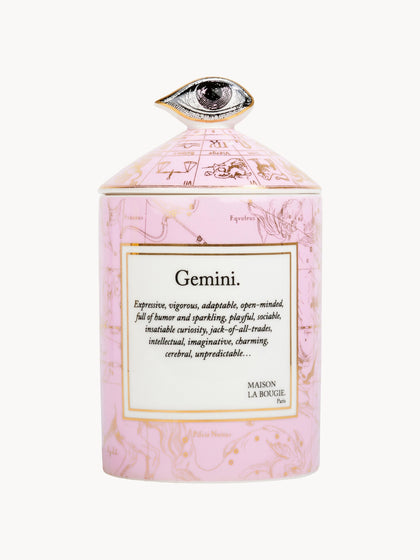 Westwing Vela perfumada artesanal Gemini (lavanda ciprés y madera de cedro)