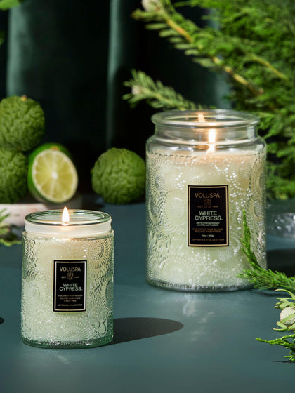 Westwing Vela Perfumada Artesanal Japonica Collection (ciprés Bayas De Enebro Hojas De Menta Y Madera)