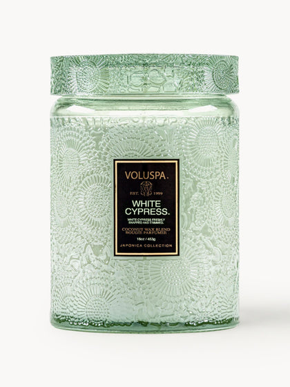 Westwing Vela Perfumada Artesanal Japonica Collection (ciprés Bayas De Enebro Hojas De Menta Y Madera)