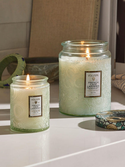 Westwing Vela Perfumada Artesanal Japonica Collection (madera De Cacao Verbena Y Lavanda)