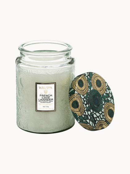 Westwing Vela Perfumada Artesanal Japonica Collection (madera De Cacao Verbena Y Lavanda)