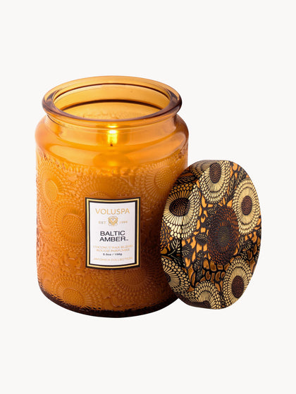 Westwing Vela Perfumada Artesanal Japonica Collection (resina De ámbar Sándalo Cedro Y Orquídea De Vainilla)
