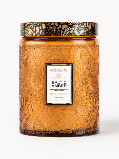 Westwing Vela perfumada artesanal Japonica Collection (resina de ámbar sándalo cedro y orquídea de vainilla)
