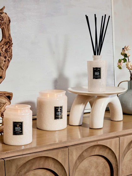 Westwing Vela Perfumada Artesanal Japonica Collection (Santal Vainilla Bourbon Francesa Y Oud)