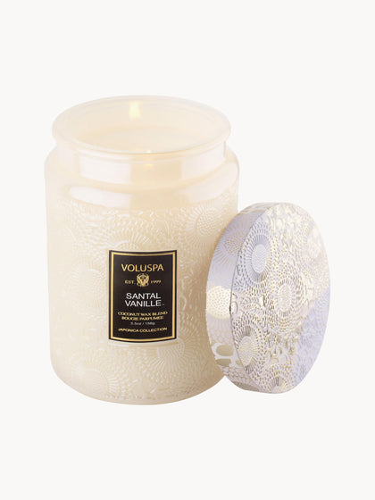 Westwing Vela Perfumada Artesanal Japonica Collection (Santal Vainilla Bourbon Francesa Y Oud)