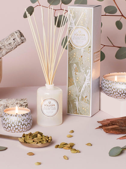 Westwing Vela Perfumada Artesanal Maison Blanc (eucalipto Cardamomo Salvia Y Corteza De Hinoki)