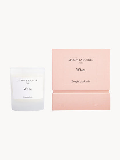 Westwing Vela Perfumada Artesanal White (naranja Hoja De Parra Y Sándalo)