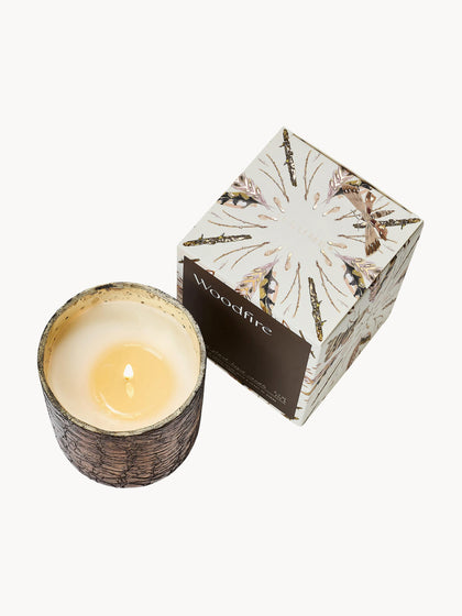 Westwing Vela Perfumada Cracle (madera De Cedro Gamuza & ámbar)