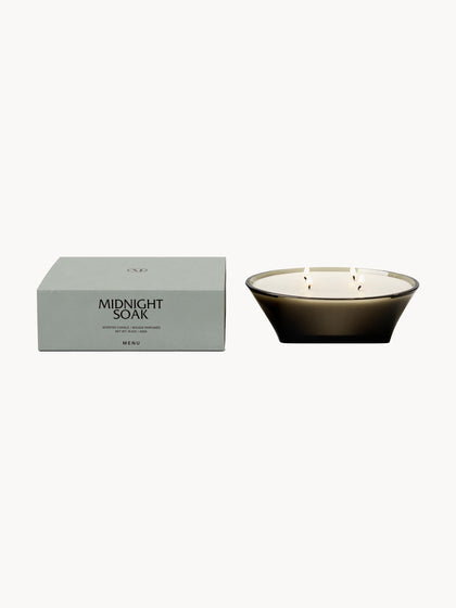Westwing Vela Perfumada De Cuatro Mechas Olfacte Midnight Soak (naranja Amarga Higo Y Pétalos De Rosa)