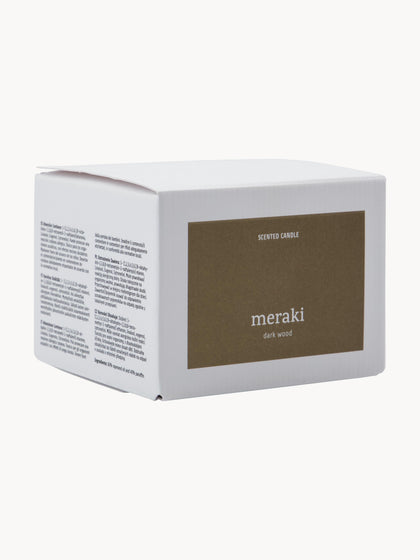 Westwing Vela Perfumada De Tres Mechas Dark Wood (nuez Moscada Clavo Y ámbar)