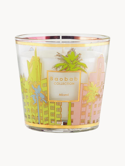 Westwing Vela Perfumada My First Baobab Miami (flor De Sal Pino Marítimo Y Ciprés) 250 Ml