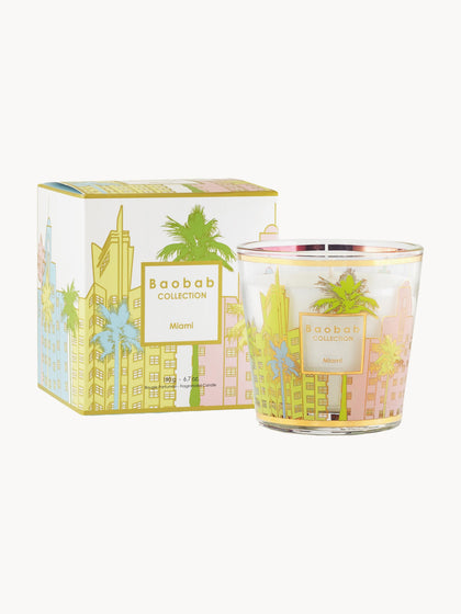 Westwing Vela perfumada My First Baobab Miami (flor de sal pino marítimo y ciprés) 250 ml