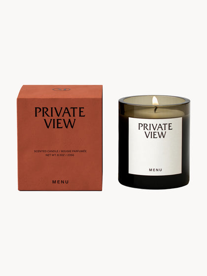 Westwing Vela Perfumada Olfacte Private View (cáscaras De Mandarina Vetiver Y Cuero)