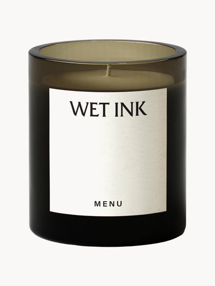 Westwing Vela perfumada Olfacte Wet Ink (menta pomelo y cannabis)