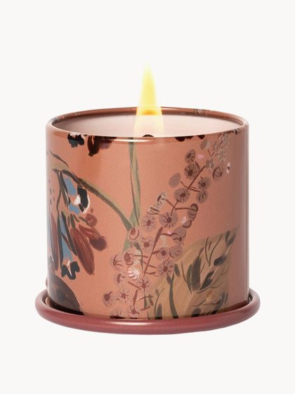 Westwing Vela Perfumada Vanity Tin (almizcle De Cachemira Hoja De Tabaco Y Naranja)