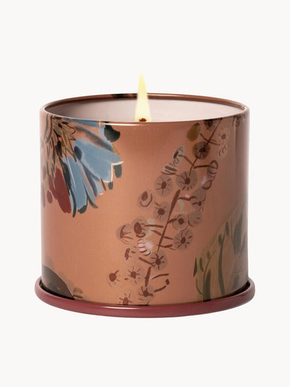 Westwing Vela Perfumada Vanity Tin (almizcle De Cachemira Hoja De Tabaco Y Naranja)