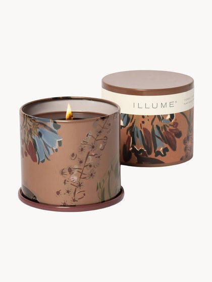 Westwing Vela Perfumada Vanity Tin (almizcle De Cachemira Hoja De Tabaco Y Naranja)