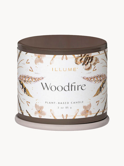 Westwing Vela Perfumada Vanity Tin (madera De Cedro Gamuza & ámbar)