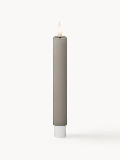 Westwing Velas cónicas LED artesanales Real Flame 15 cm 2 uds