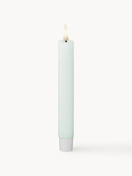 Westwing Velas cónicas LED artesanales Real Flame 15 cm 2 uds