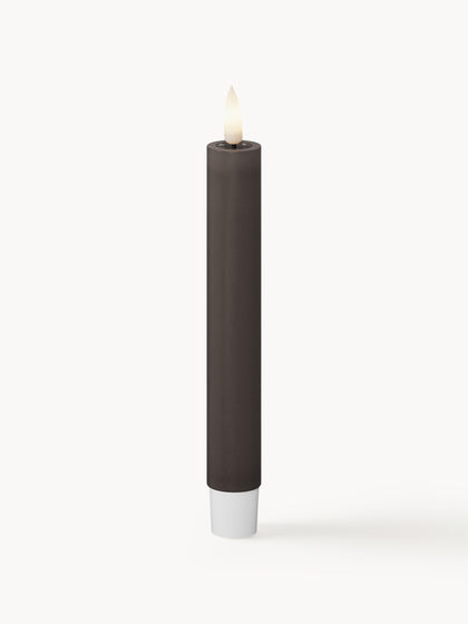 Westwing Velas Cónicas LED Artesanales Real Flame 15 Cm 2 Uds
