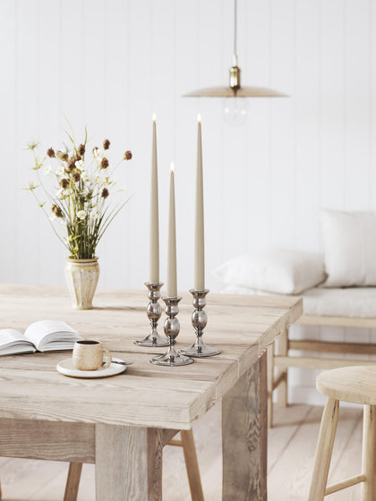 Westwing Velas Cónicas LED Artesanales Real Flame 38 Cm 2 Uds