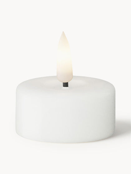 Westwing Velas de té LED artesanales Real Flame 4 uds