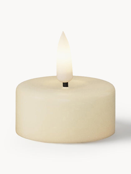 Westwing Velas de té LED artesanales Real Flame 4 uds
