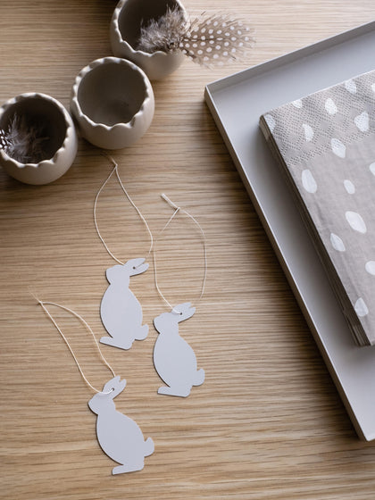 Westwing Adornos De Pascua Para Colgar Hare 4 uds