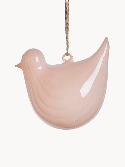 Westwing Adornos para colgar de vidrio Feya 6 uds