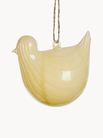 Westwing Adornos para colgar de vidrio Feya 6 uds