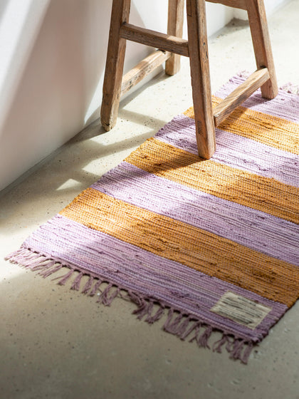 Westwing Alfombra Artesanal Con Flecos Chindi