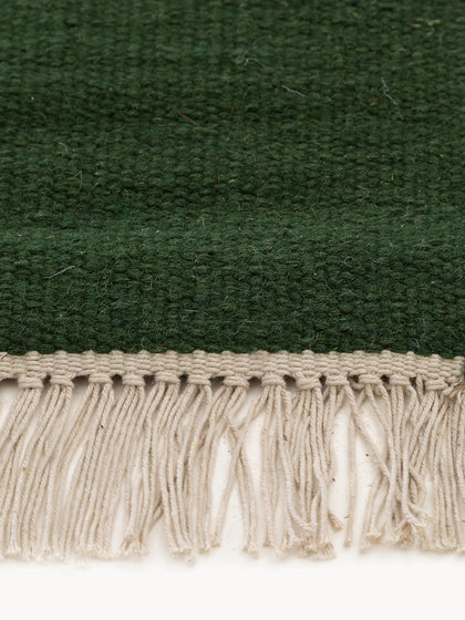Westwing Alfombra Artesanal De Lana Con Flecos Liv