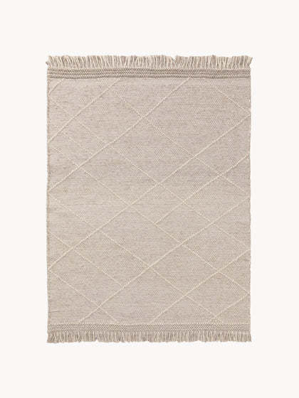 Westwing Alfombra artesanal de lana Daphne