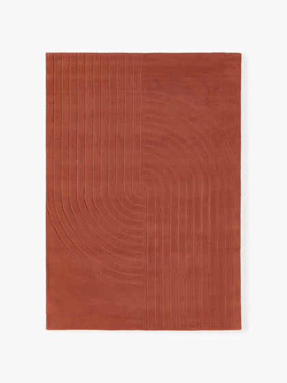 Westwing Alfombra artesanal de lana Mason