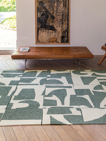 Westwing Alfombra Con Estampado Gráfico Campanula
