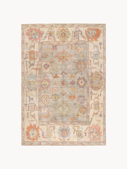 Westwing Alfombra con estampado ornamental Mara