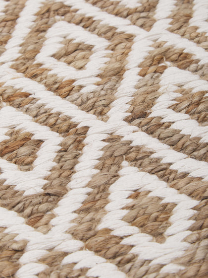 Westwing Alfombra Corredor Artesanal De Yute Ramos