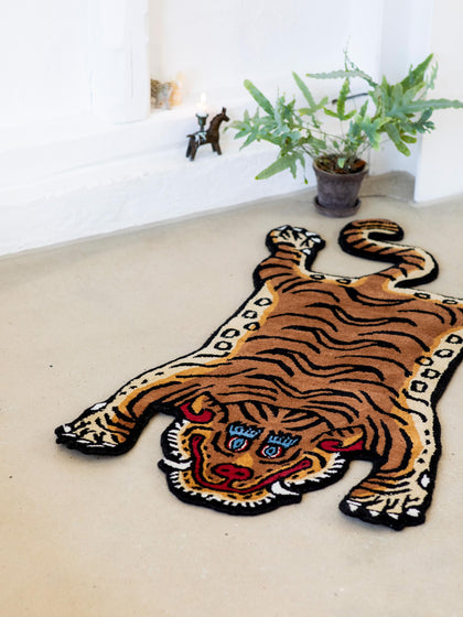 Westwing Alfombra De Lana Artesanal Tiger