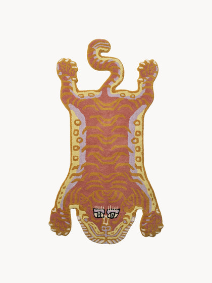 Westwing Alfombra de lana artesanal Tigress