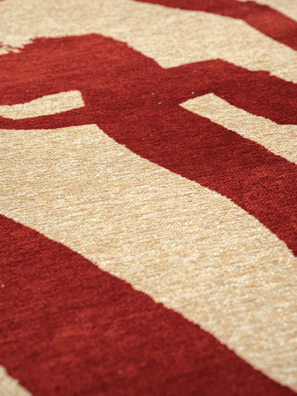 Westwing Alfombra De Pelo Corto Ribbon
