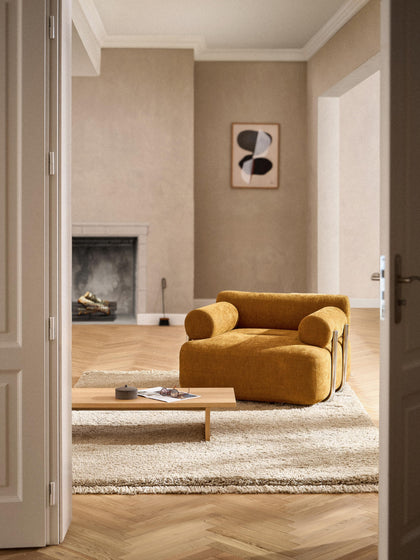 Westwing Alfombra De Pelo Largo Con Flecos Dreamy