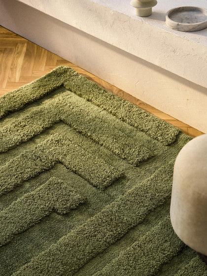 Westwing Alfombra De Pelo Largo Texturizada Genève