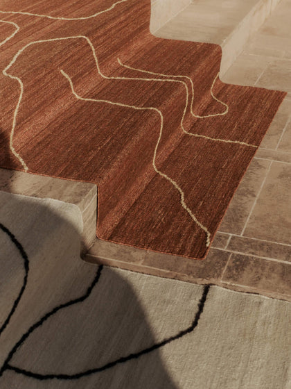 Westwing Alfombra De Yute Tejida A Mano Gesso
