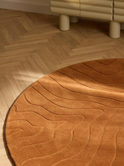 Westwing Alfombra Redonda Artesanal De Lana Aaron