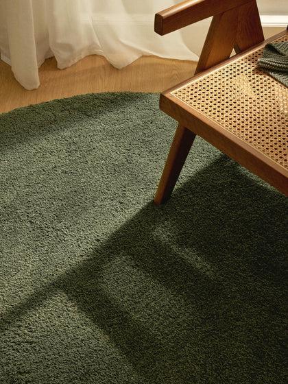 Westwing Alfombra Redonda De Pelo Largo Leighton