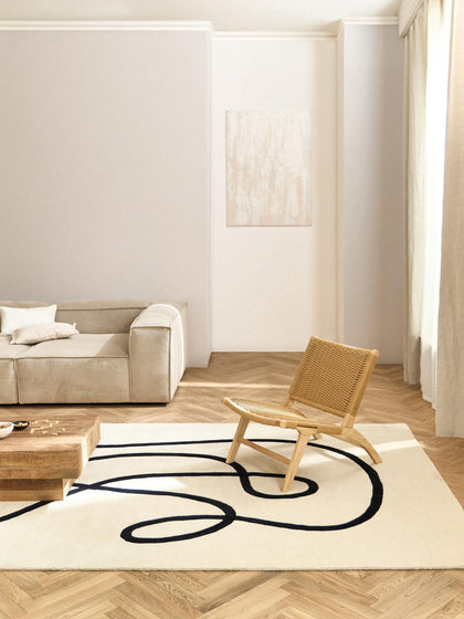 Westwing Alfrombra Artesanal De Lana Line