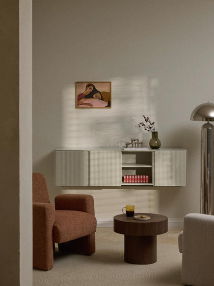 Westwing Aparador Con Frente Acanalado Shea